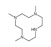 1,4,7-trimethyl-1,4,7,10-tetrazacyclododecane Structure