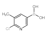 6-氯-5-甲基吡啶-3-硼酸图片