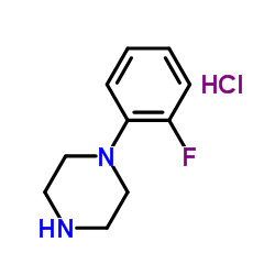 1-(2-Fluorphenyl)piperazinhydrochlorid Structure