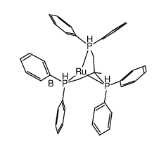 [(triphos)Ru(H)(tetrahydridoborate)] Structure