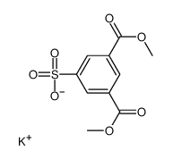 potassium dimethyl 5-sulphonatoisophthalate结构式