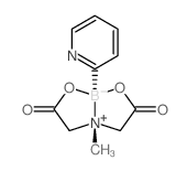 2-吡啶基硼酸 甲基亚氨基二乙酸酯结构式