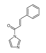 反式-肉桂酰咪唑结构式