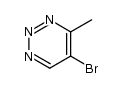 5-bromo-4-methyltriazine结构式