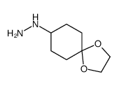 1,4-dioxaspiro[4.5]decan-8-ylhydrazine Structure