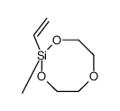 2-ethenyl-2-methyl-1,3,6,2-trioxasilocane结构式