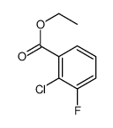 ethyl 2-chloro-3-fluorobenzoate structure