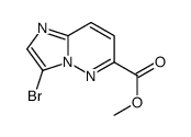 3-溴咪唑并[1,2-b]哒嗪-6-羧酸甲酯结构式