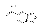 [1,2,4]三唑并[1,5-a]吡啶-7-羧酸结构式