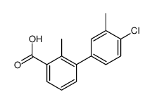 3-(4-chloro-3-methylphenyl)-2-methylbenzoic acid Structure
