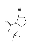 (2R)-2-乙炔-1-吡咯烷羧酸-1,1-二甲基乙酯结构式