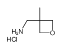 (3-METHYLOXETAN-3-YL)METHANAMINE HYDROCHLORIDE Structure