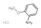 o-anisidine hydrochloride Structure