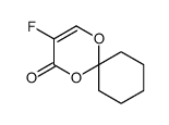 3-Fluoro-1,5-dioxaspiro[5.5]undec-3-en-2-one结构式