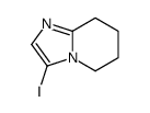 3-iodo-5,6,7,8-tetrahydroimidazo[1,2-a]pyridine结构式