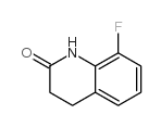 8-氟-3,4-二氢-1H-喹啉-2-酮结构式