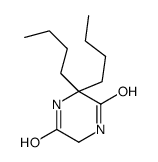 3,3-dibutylpiperazine-2,5-dione Structure