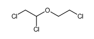 1,2-dichloro-1-(2-chloro-ethoxy)-ethane结构式