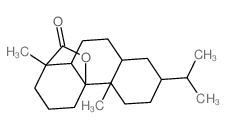2H-4a,1-(Epoxymethano)phenanthren-12-one,dodecahydro-1,4b-dimethyl-7-(1-methylethyl)-结构式