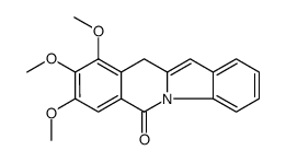 8,9,10-trimethoxy-11H-indolo[1,2-b]isoquinolin-6-one Structure