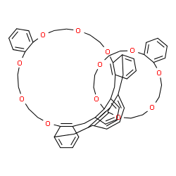 Calix[4]-bis-1,2-benzo-crown-6 Structure