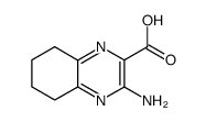3-amino-5,6,7,8-tetrahydro-quinoxaline-2-carboxylic acid Structure