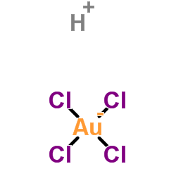 Chloroauric acid structure