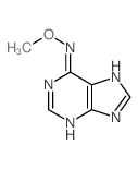 9H-Purin-6-amine,N-methoxy- Structure