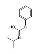 S-phenyl N-propan-2-ylcarbamothioate结构式