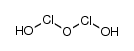 dichlorine trioxide Structure