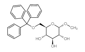 2-methoxy-6-(trityloxymethyl)oxane-3,4,5-triol结构式