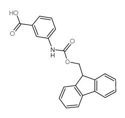 FMOC-3-氨基苯甲酸结构式