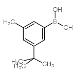 3-叔丁基-5-甲基苯基硼酸图片