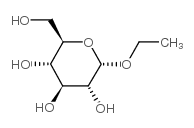 乙基-b-d-吡喃葡萄糖苷结构式