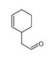 2-cyclohex-2-en-1-ylacetaldehyde结构式
