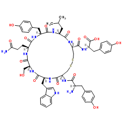 H-Tyr-Cys-Trp-Ser-Gln-Tyr-Leu-Cys-Tyr-OH trifluoroacetate salt (Disulfide bond) picture