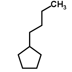 Butylcyclopentane Structure