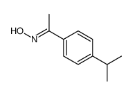 N-[1-(4-propan-2-ylphenyl)ethylidene]hydroxylamine结构式