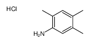 2,4,5-Trimethylaniline hydrochloride structure