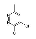 3,4-dichloro-6-methylpyridazine Structure