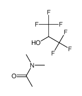 N,N-dimethylacetamide compound with 1,1,1,3,3,3-hexafluoropropan-2-ol (1:1)结构式