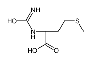 (2R)-2-(carbamoylamino)-4-methylsulfanylbutanoic acid Structure