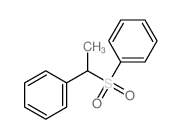 Benzene,[(1-phenylethyl)sulfonyl]-结构式