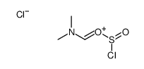 chlorosulfinyloxymethylidene(dimethyl)azanium,chloride结构式