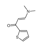 (2Z)-3-(Dimethylamino)-1-(2-thienyl)-2-propen-1-one Structure