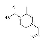 2-methyl-4-prop-2-enylpiperazine-1-carbodithioic acid结构式