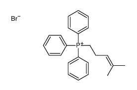 4-methylpent-3-enyl(triphenyl)phosphanium,bromide Structure