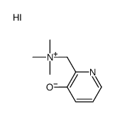 (3-hydroxypyridin-2-yl)methyl-trimethylazanium,iodide Structure