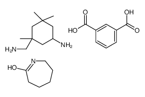 Ε-己内酰胺与异佛尔酮二胺和间苯二甲酸的聚合物结构式