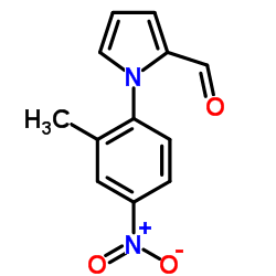 1-(2-Methyl-4-nitrophenyl)-1H-pyrrole-2-carbaldehyde Structure